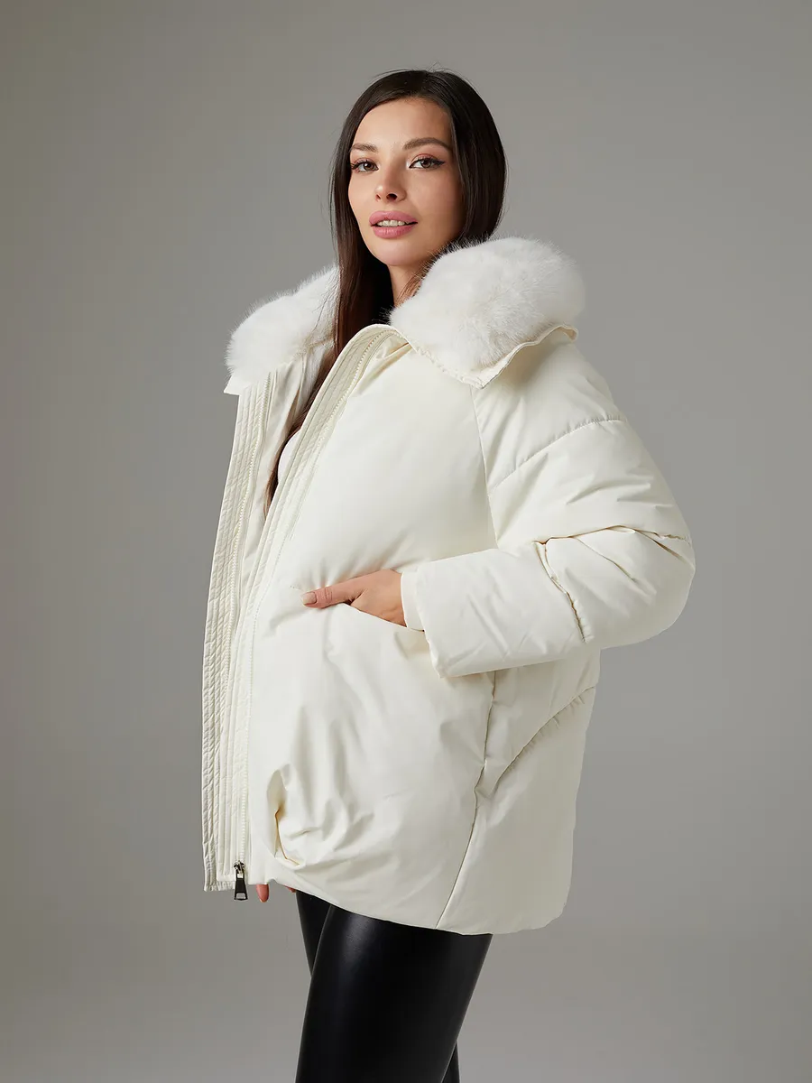 

Куртка женская SAMI FASHION 2326 бежевая XXL, Бежевый, 2326