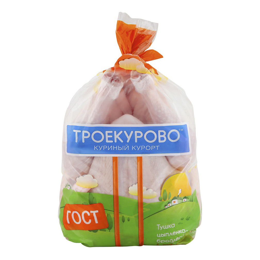 

Тушка цыпленка-бройлера Троекурово 1 сорт охлажденная +-1 кг