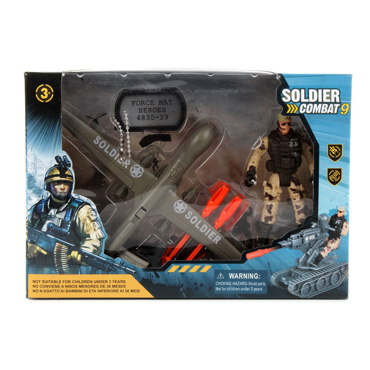 

Игровой набор Veld Сo Soldier Combat-9 Военная база в ассортименте