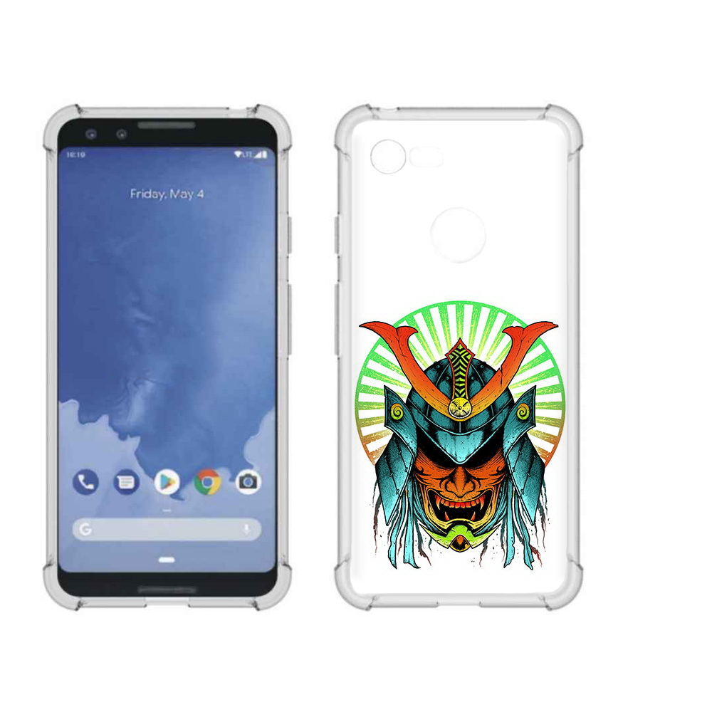 

Чехол MyPads Tocco для Google Pixel 3 ешимитсу рисунок, Прозрачный, Tocco
