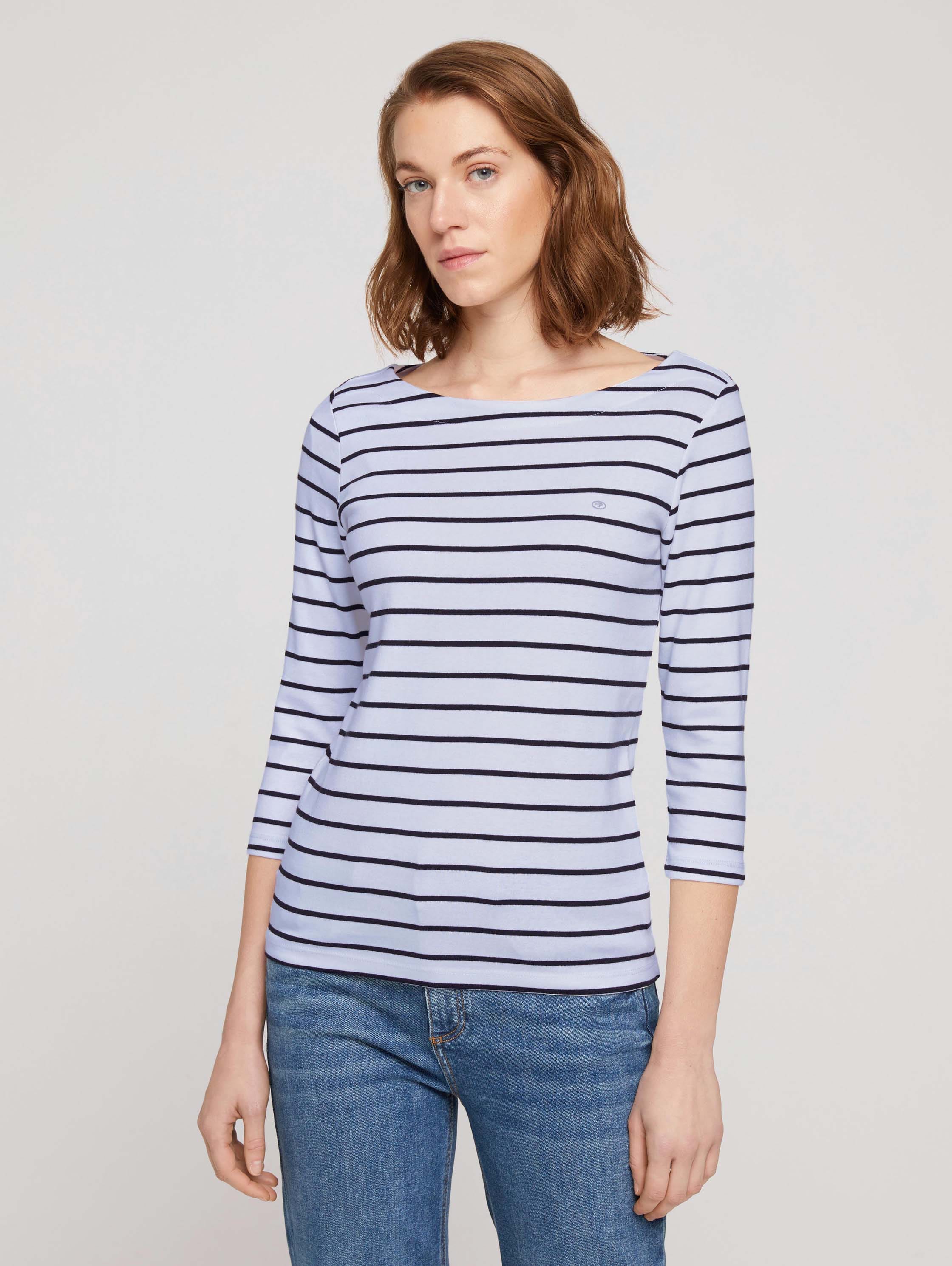 

Лонгслив женский TOM TAILOR 1032035 голубой 2XL, 1032035