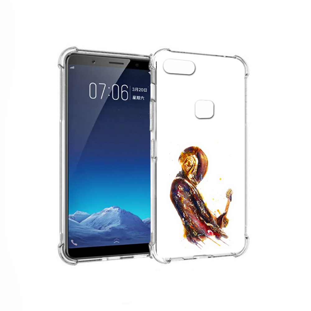 

Чехол MyPads Tocco для Vivo X20 космо-музыкант (PT108350.433.393), Прозрачный, Tocco