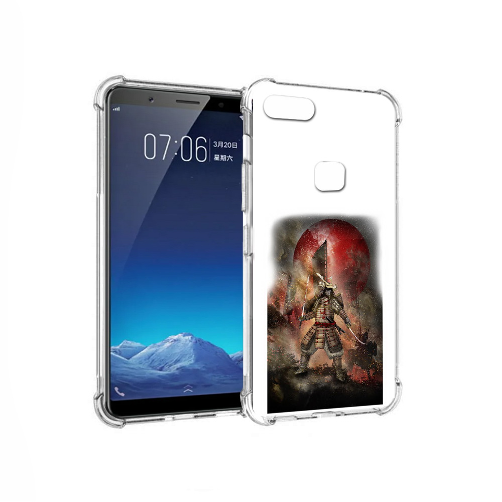 

Чехол MyPads Tocco для Vivo X20 китайскийвоин (PT108350.433.388), Прозрачный, Tocco