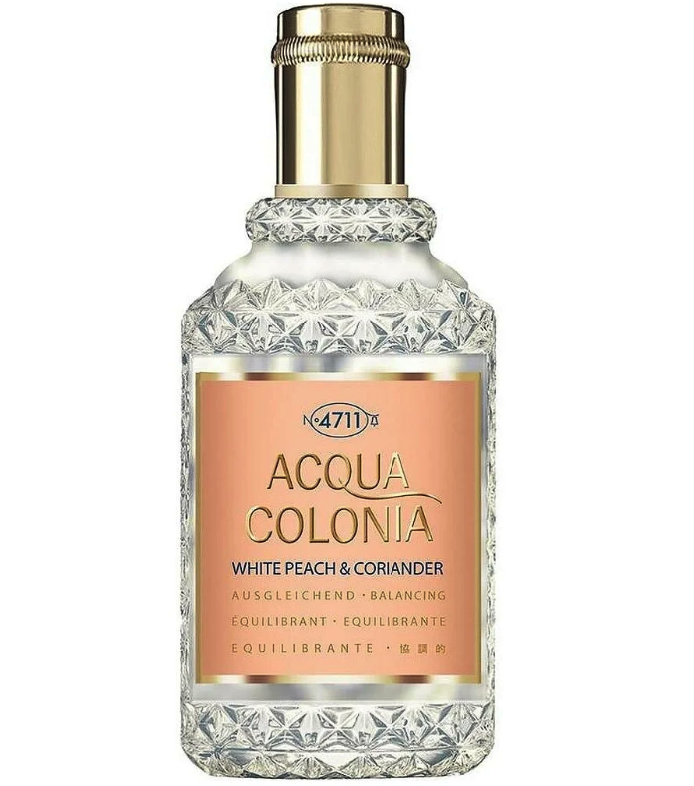 

Одеколон 4711 Acqua Colonia White Peach and Coriander, 50 мл, White Peach and Coriander Unisex 50 ml