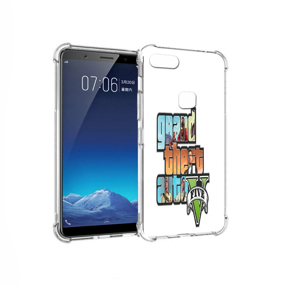 

Чехол MyPads Tocco для Vivo X20 игра гта (PT108350.433.373), Прозрачный, Tocco