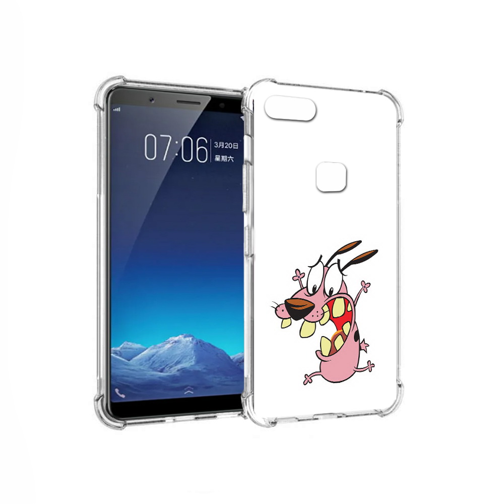 

Чехол MyPads Tocco для Vivo X20 зубастый бобик (PT108350.433.371), Прозрачный, Tocco