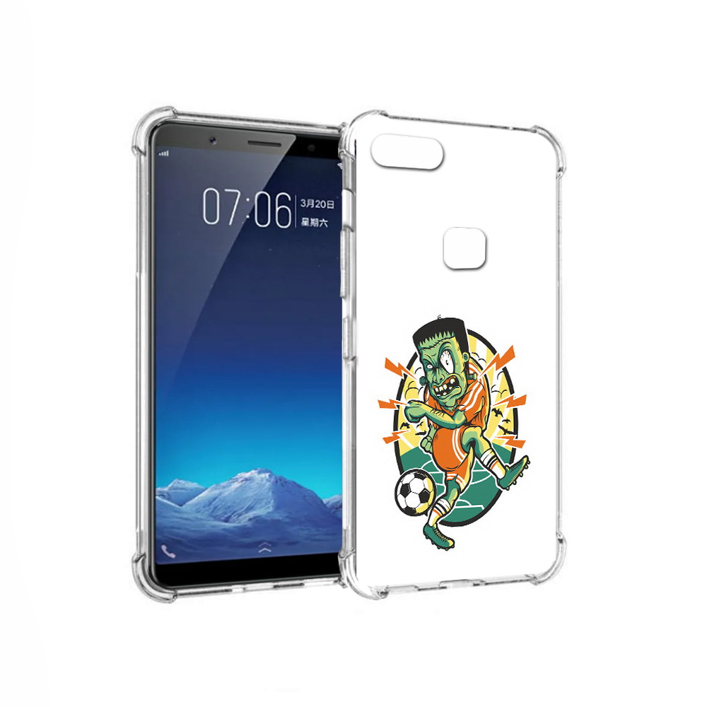 

Чехол MyPads Tocco для Vivo X20 зомби футболист (PT108350.433.368), Прозрачный, Tocco