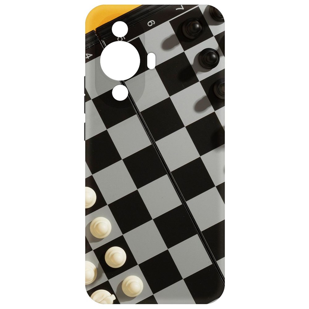 

Чехол-накладка Krutoff Soft Case Шахматы для Huawei Nova 11, Черный