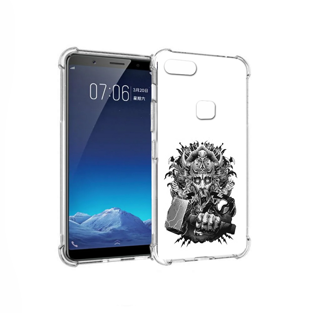 

Чехол MyPads Tocco для Vivo X20 злой тор (PT108350.433.363), Прозрачный, Tocco