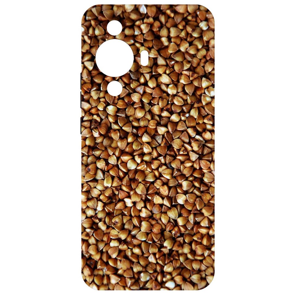

Чехол-накладка Krutoff Soft Case Гречка для Huawei Nova 11, Черный