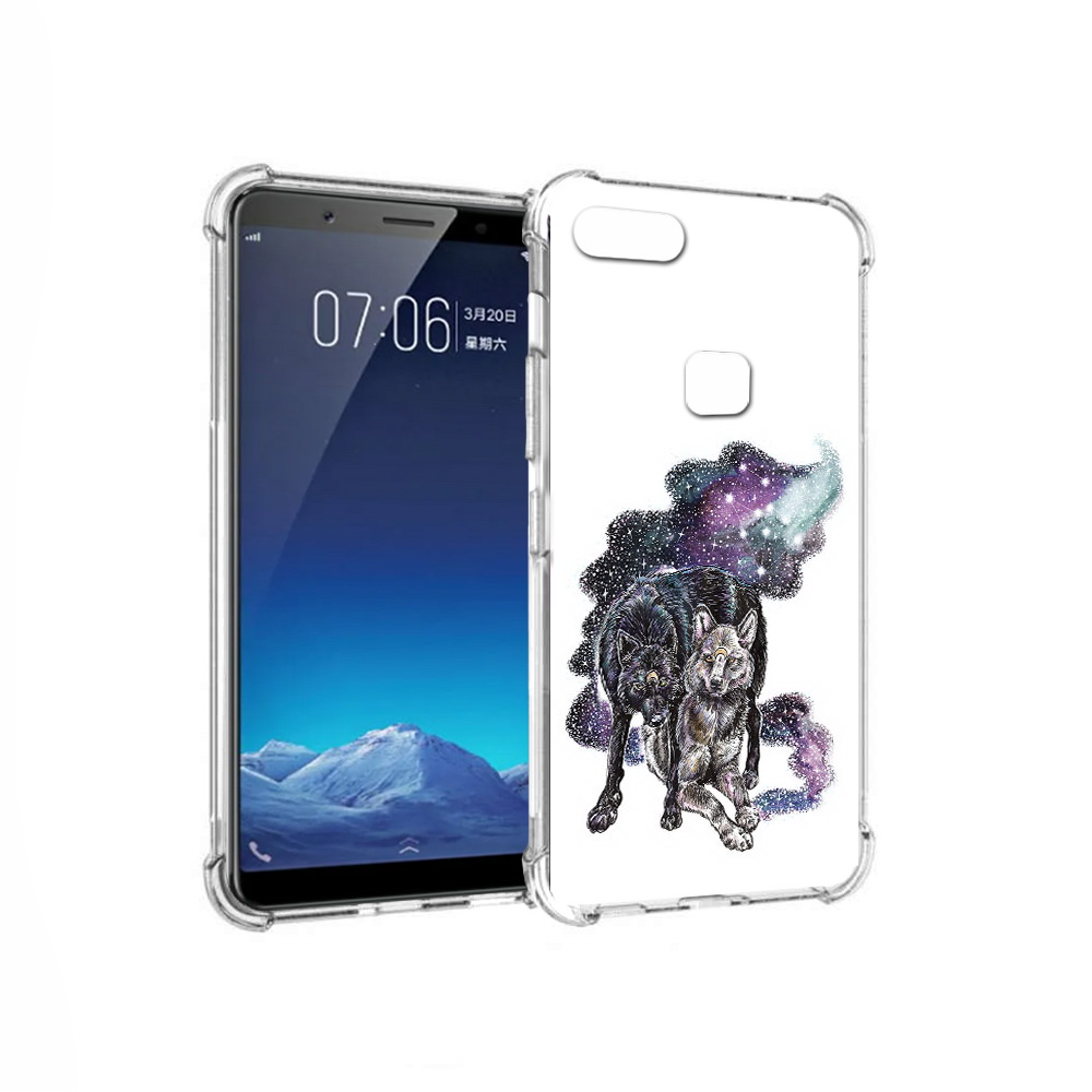 

Чехол MyPads Tocco для Vivo X20 звездные волки (PT108350.433.352), Прозрачный, Tocco