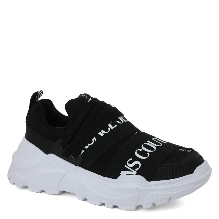 

Кроссовки мужские Versace Jeans Couture 74YA3SC6 черные 44 EU, 74YA3SC6