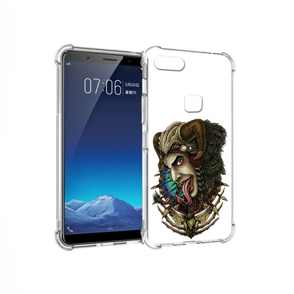 

Чехол MyPads Tocco для Vivo X20 длинный язык (PT108350.433.330), Прозрачный, Tocco