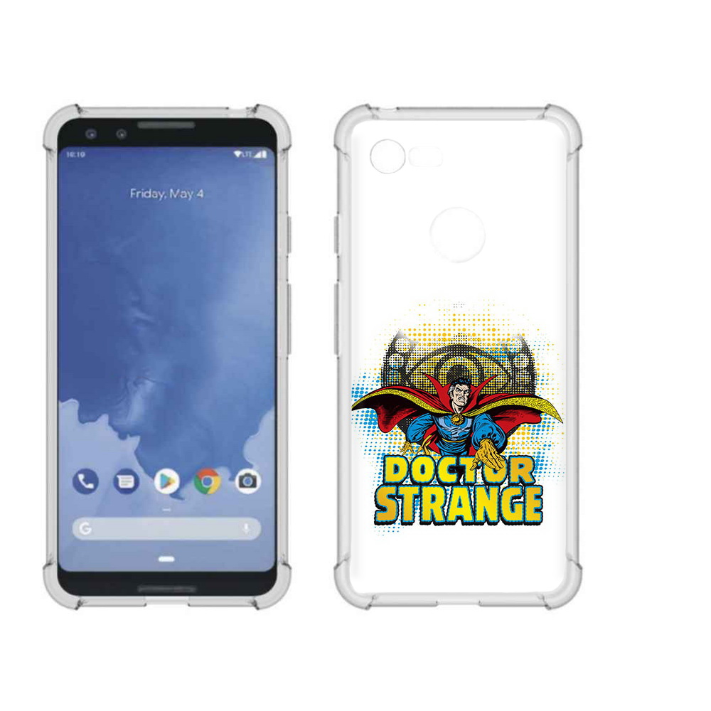 

Чехол MyPads Tocco для Google Pixel 3 доктор стренж рисунок, Прозрачный, Tocco