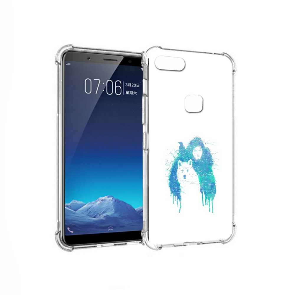 

Чехол MyPads Tocco для Vivo X20 джон сноу (PT108350.433.323), Прозрачный, Tocco