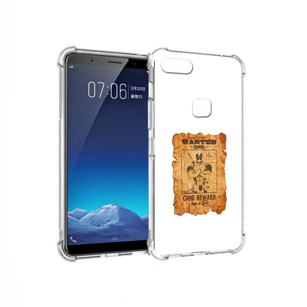 

Чехол MyPads Tocco для Vivo X20 дедпул (PT108350.433.317), Прозрачный, Tocco