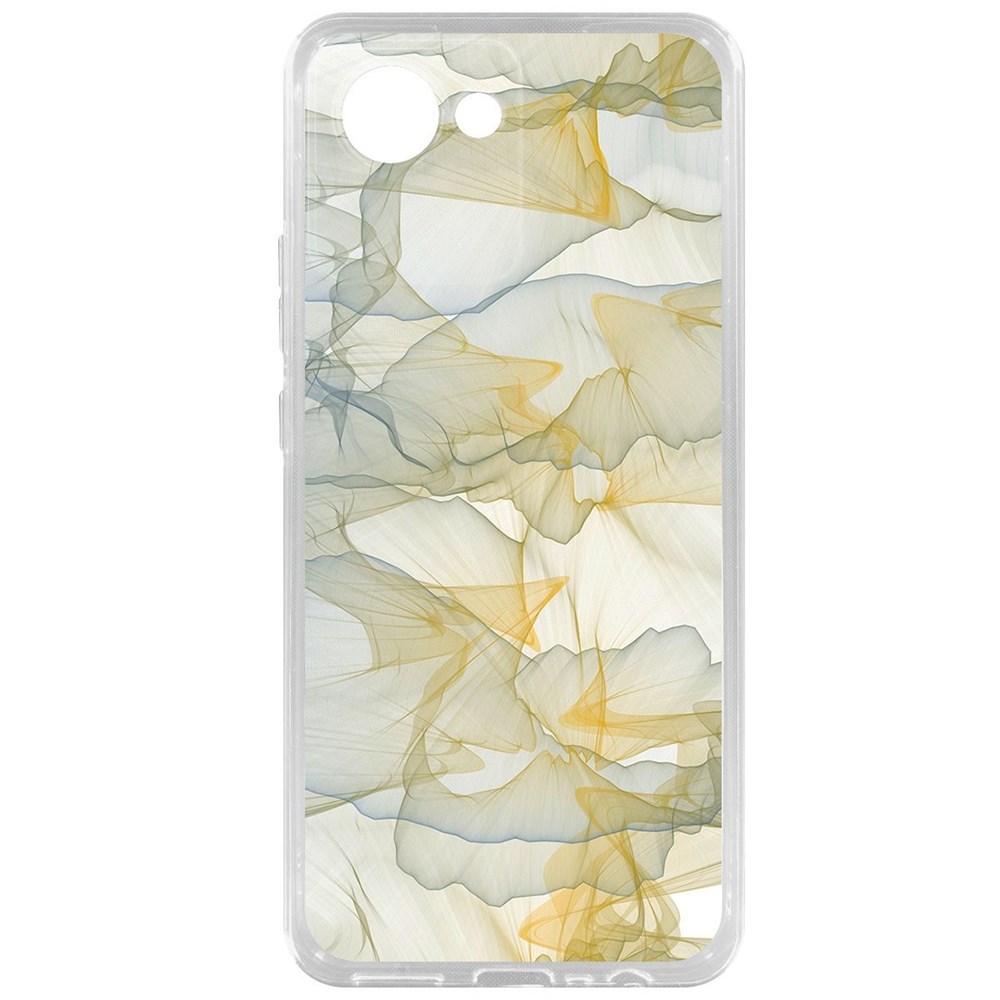 

Чехол-накладка Krutoff Clear Case Абстракт 6 для Realme C30, Прозрачный