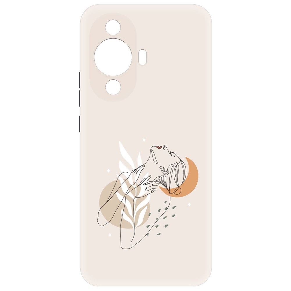 

Чехол-накладка Krutoff Soft Case Женственность для Huawei Nova 11, Черный