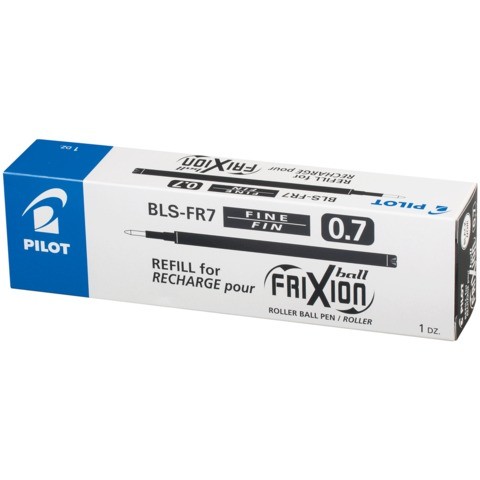 

Стержень гелевый PILOT BLS-FR7 для FriXion Ball, Pro, Clicker 0,7мм фиолет 12 шт BLS-FR7-V