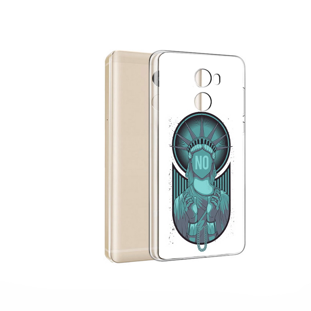 

Чехол MyPads Tocco для Xiaomi Redmi 4 Pro статуя свободы зеленый (PT47305.303.623), Прозрачный, Tocco