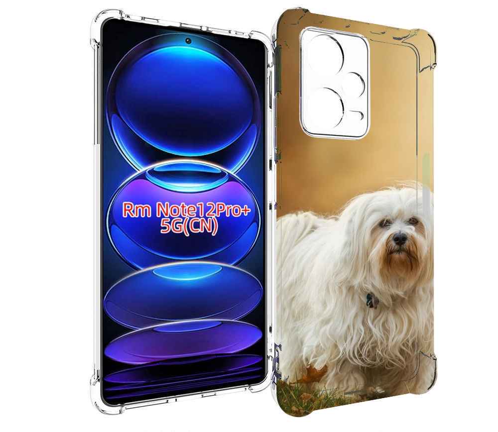

Чехол MyPads гаванскии бишон для Xiaomi Redmi Note 12 Pro + Plus, Прозрачный, Tocco