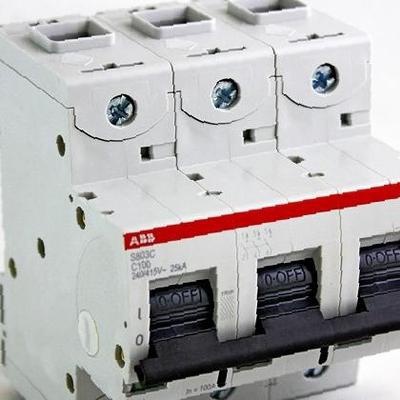 фото Автоматический выключатель abb 3-полюсный s803c d80 25ka (автомат) (2ccs883001r0804) (парт