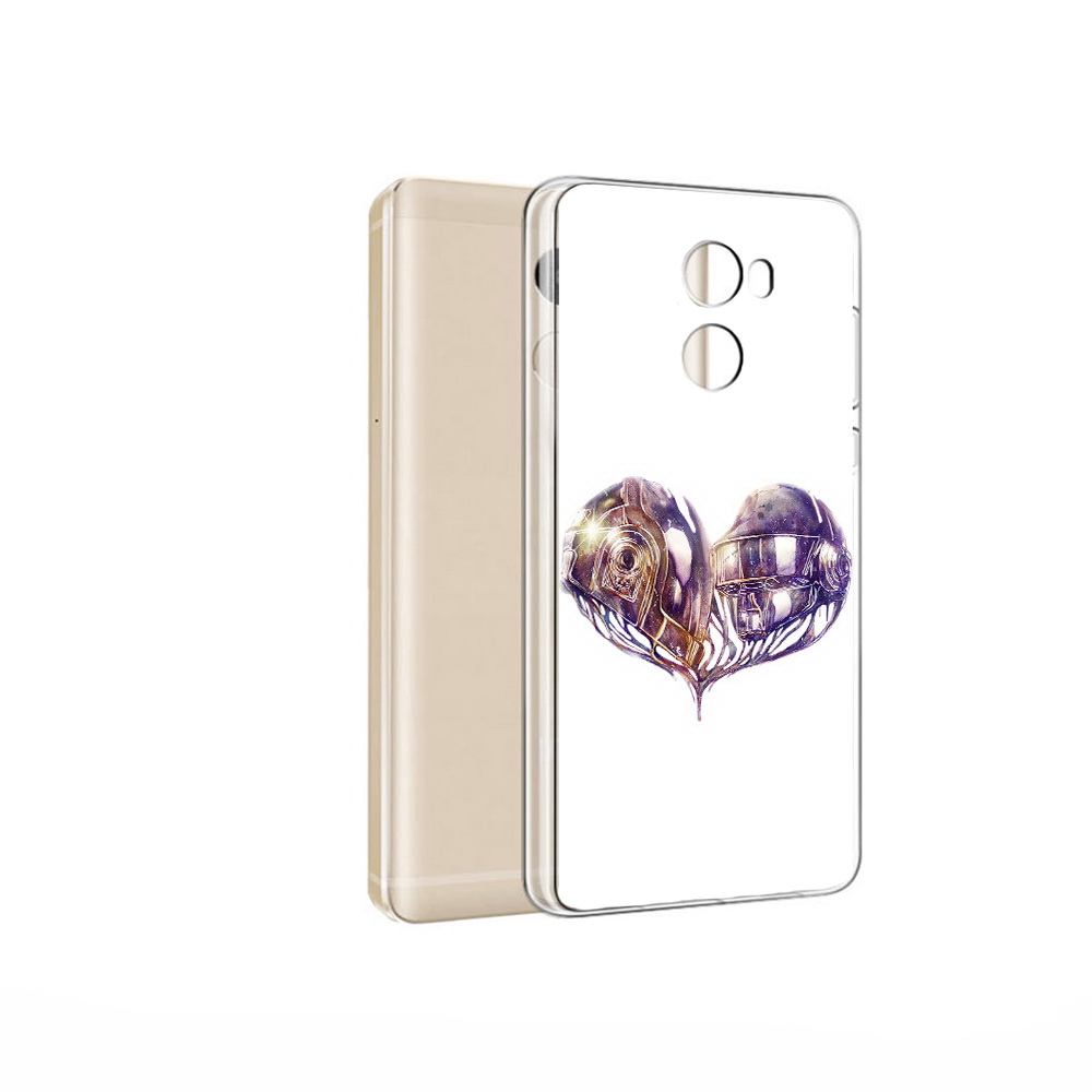 

Чехол MyPads Tocco для Xiaomi Redmi 4 Pro сердце абстракция (PT47305.303.596), Прозрачный, Tocco