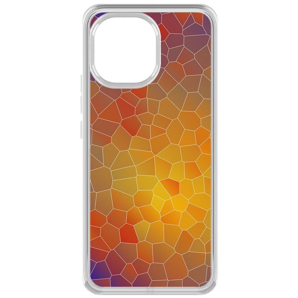 

Чехол-накладка Krutoff Clear Case Витраж 1 для Xiaomi Mi 11, Прозрачный