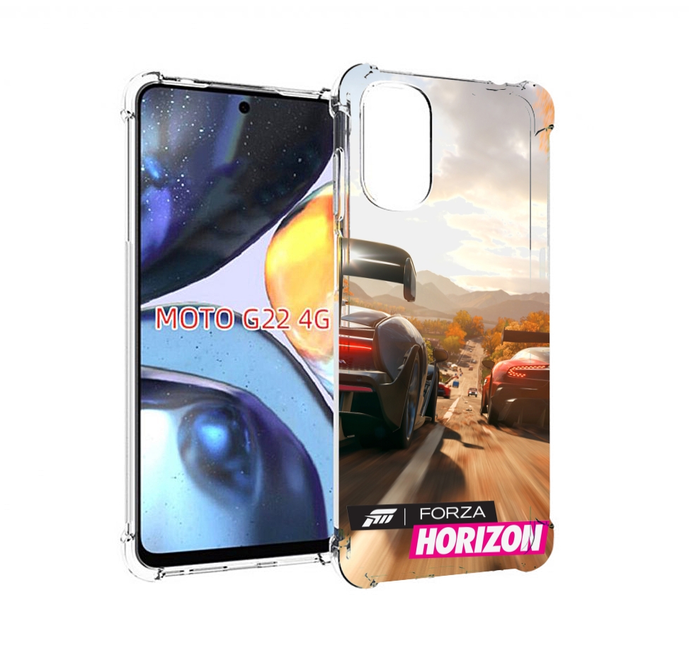 

Чехол MyPads Forza Horizon для Motorola Moto G22 4G, Прозрачный, Tocco