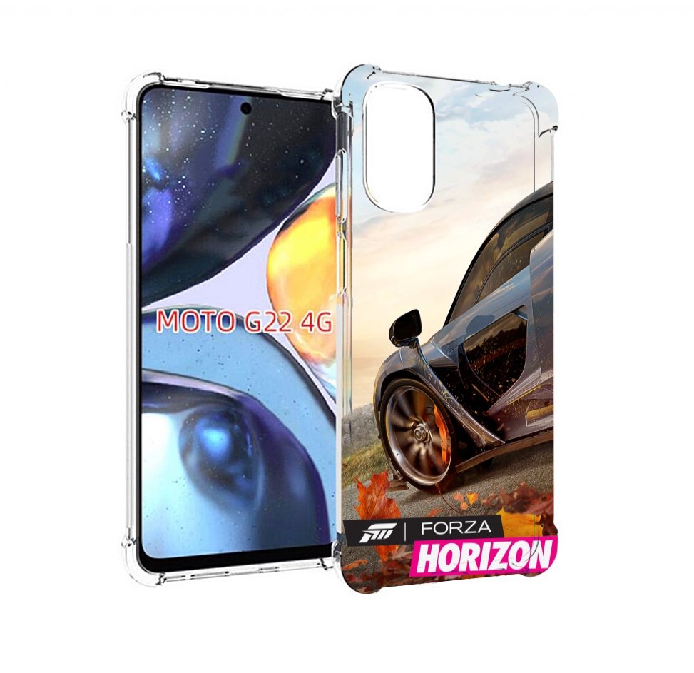 

Чехол MyPads Forza Horizon 4 для Motorola Moto G22 4G, Прозрачный, Tocco