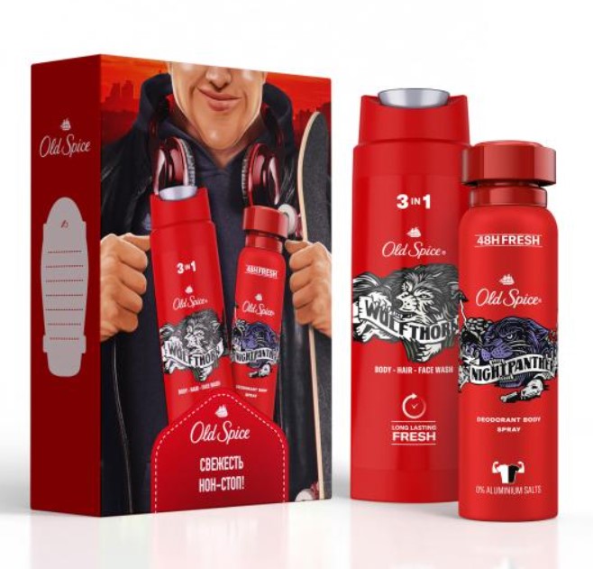 Косметический набор для тела Old Spice для мужчин 2 предмета 679₽