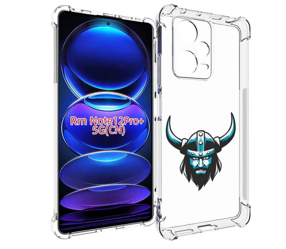 

Чехол MyPads викинг для Xiaomi Redmi Note 12 Pro + Plus, Прозрачный, Tocco