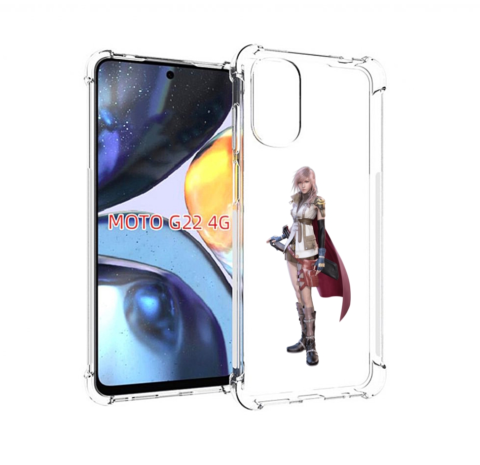 

Чехол MyPads Final-Fantasy для Motorola Moto G22 4G, Прозрачный, Tocco