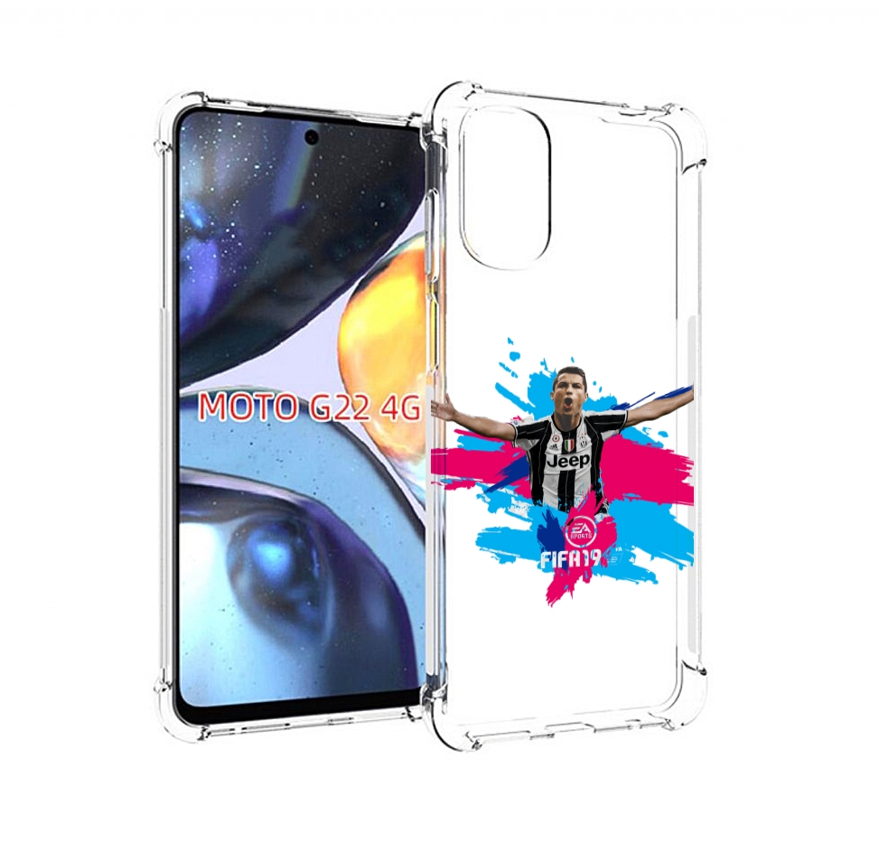 

Чехол MyPads Fifa-2019-2020-2021-2022 мужской для Motorola Moto G22 4G, Прозрачный, Tocco
