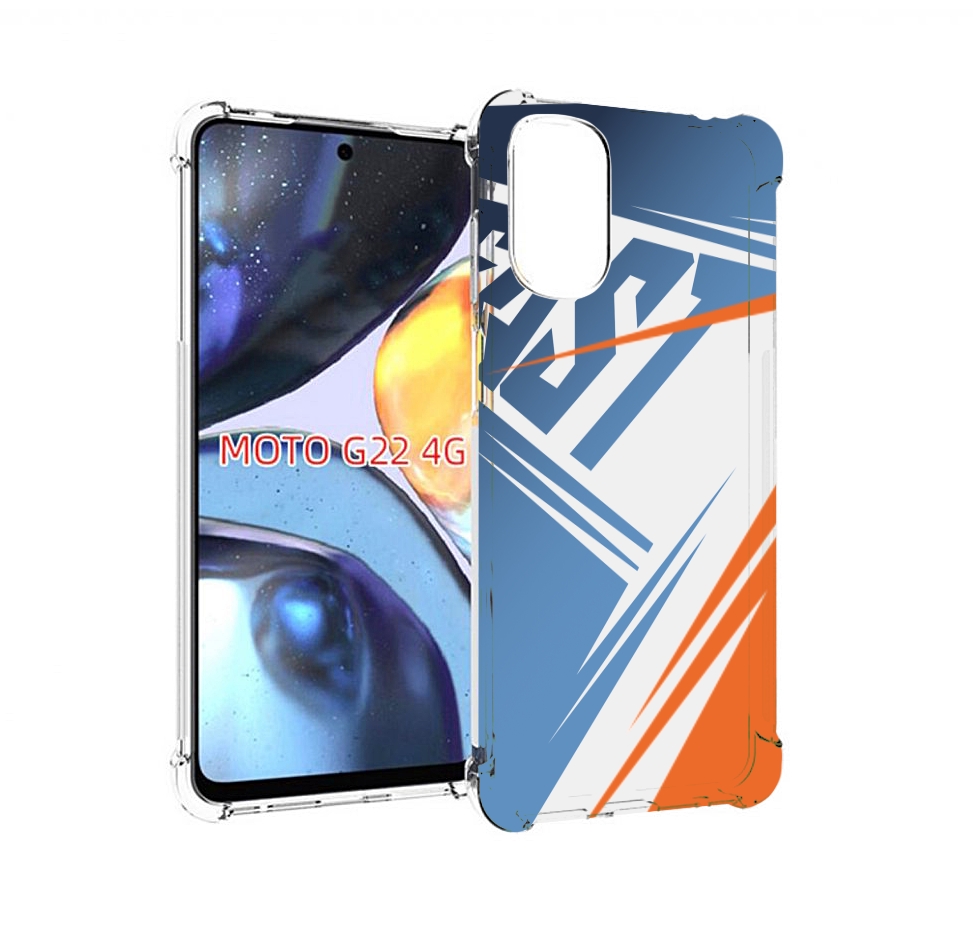 

Чехол MyPads Fast для Motorola Moto G22 4G, Прозрачный, Tocco