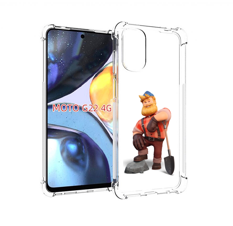

Чехол MyPads FarmVille-2 для Motorola Moto G22 4G, Прозрачный, Tocco