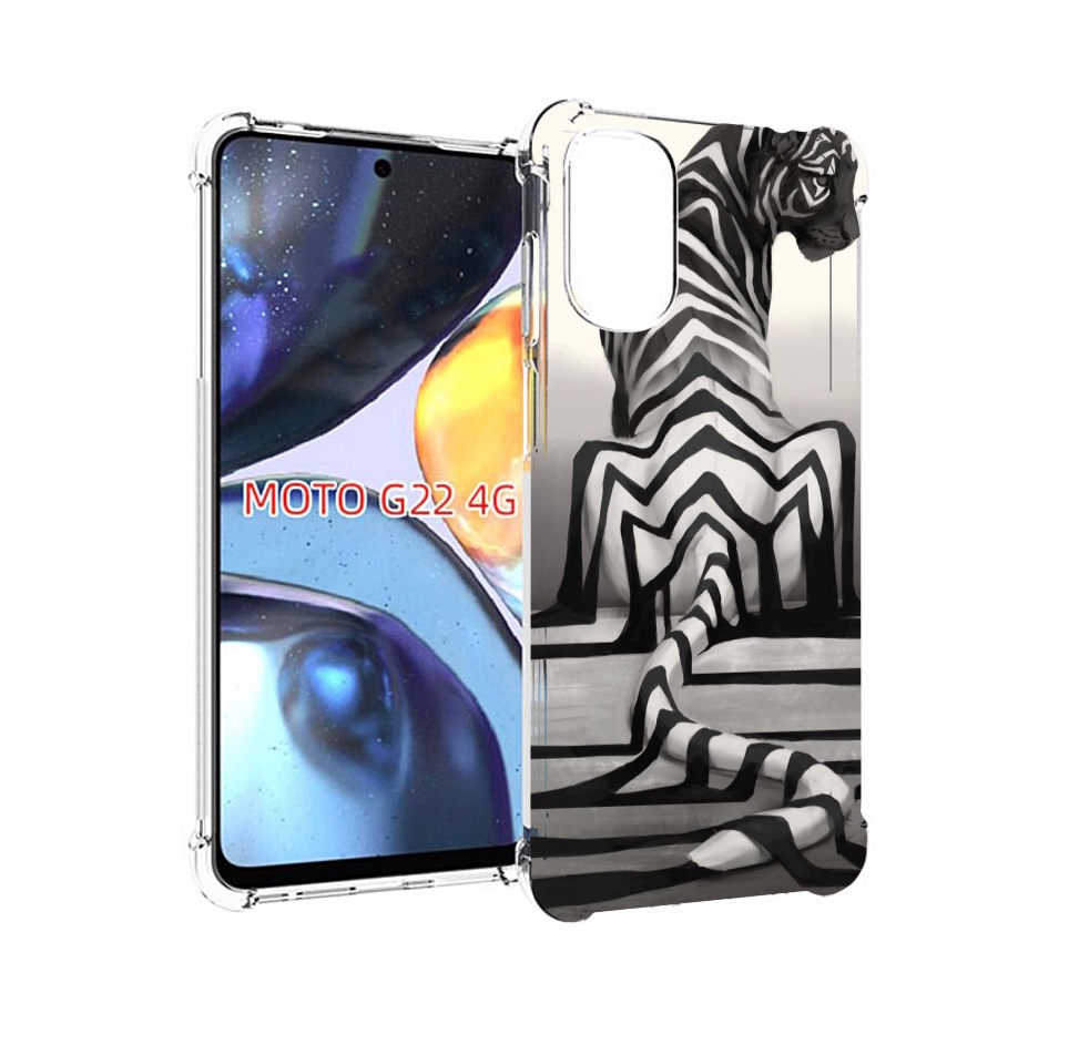 

Чехол MyPads Fantastic Beasts by Jade Mere для Motorola Moto G22 4G, Прозрачный, Tocco