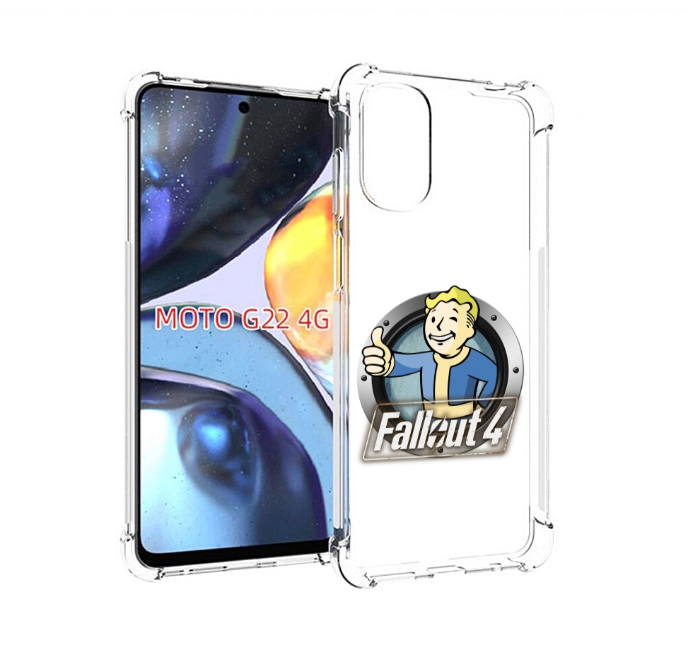 

Чехол MyPads Fallout-4 для Motorola Moto G22 4G, Прозрачный, Tocco