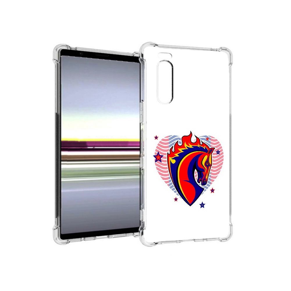 

Чехол MyPads Tocco для Sony Xperia 5 ФК ЦСЛ Лошадь (PT139963.234.180), Прозрачный, Tocco