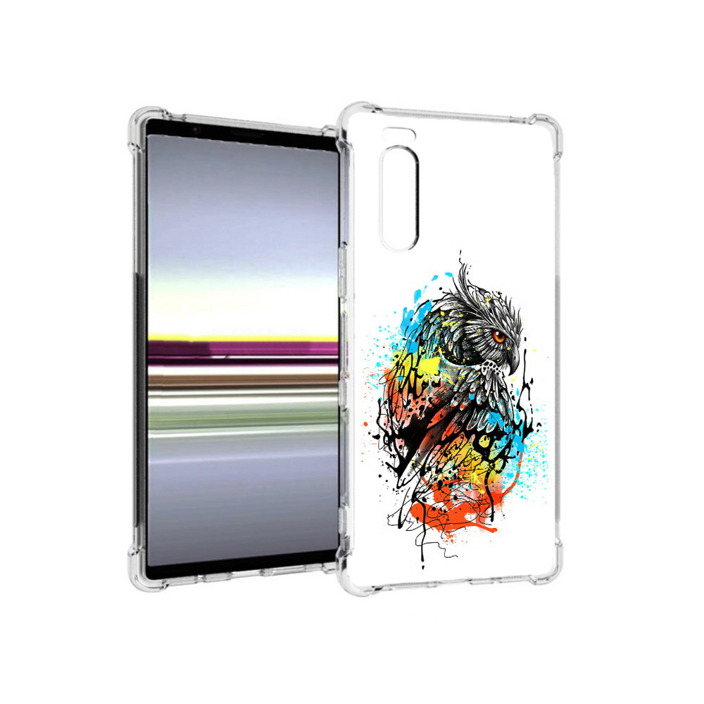 

Чехол MyPads Tocco для Sony Xperia 5 Творческая сова (PT139963.234.170), Прозрачный, Tocco