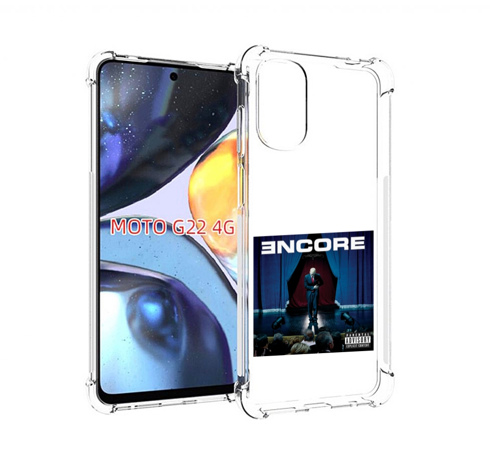 

Чехол Mypads Encore Для Motorola Moto G22 4G, Прозрачный, Tocco