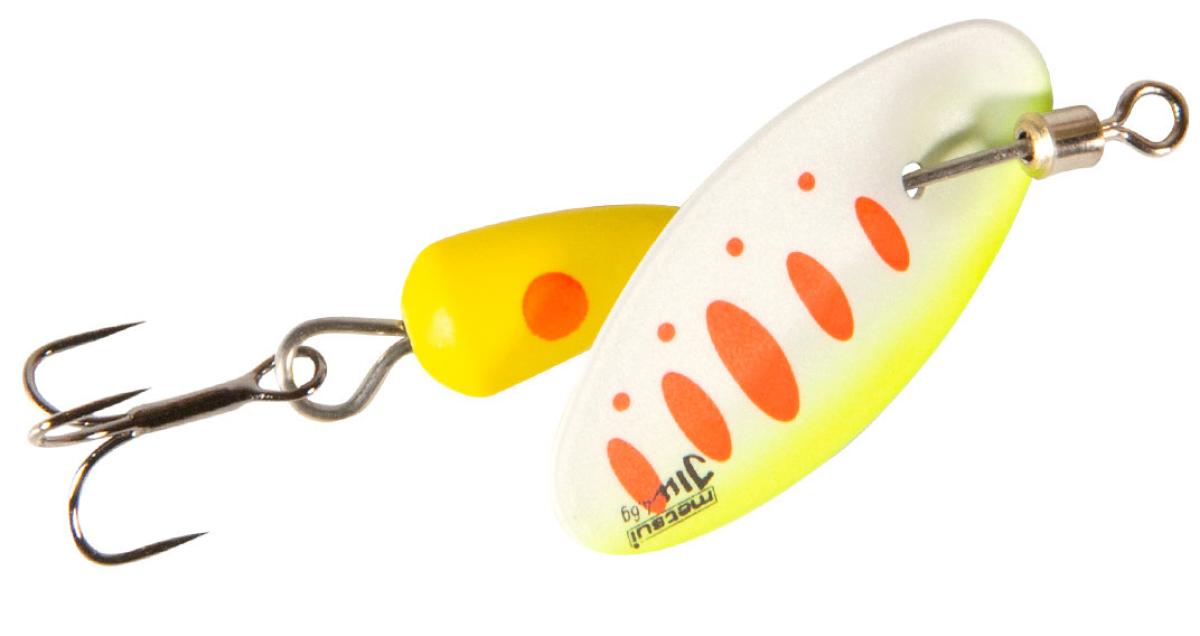 

Вращающаяся блесна METSUI JILL по 5 шт цвета в ассортименте, R28, 4,6 гр, Желтый;оранжевый;белый, Jill