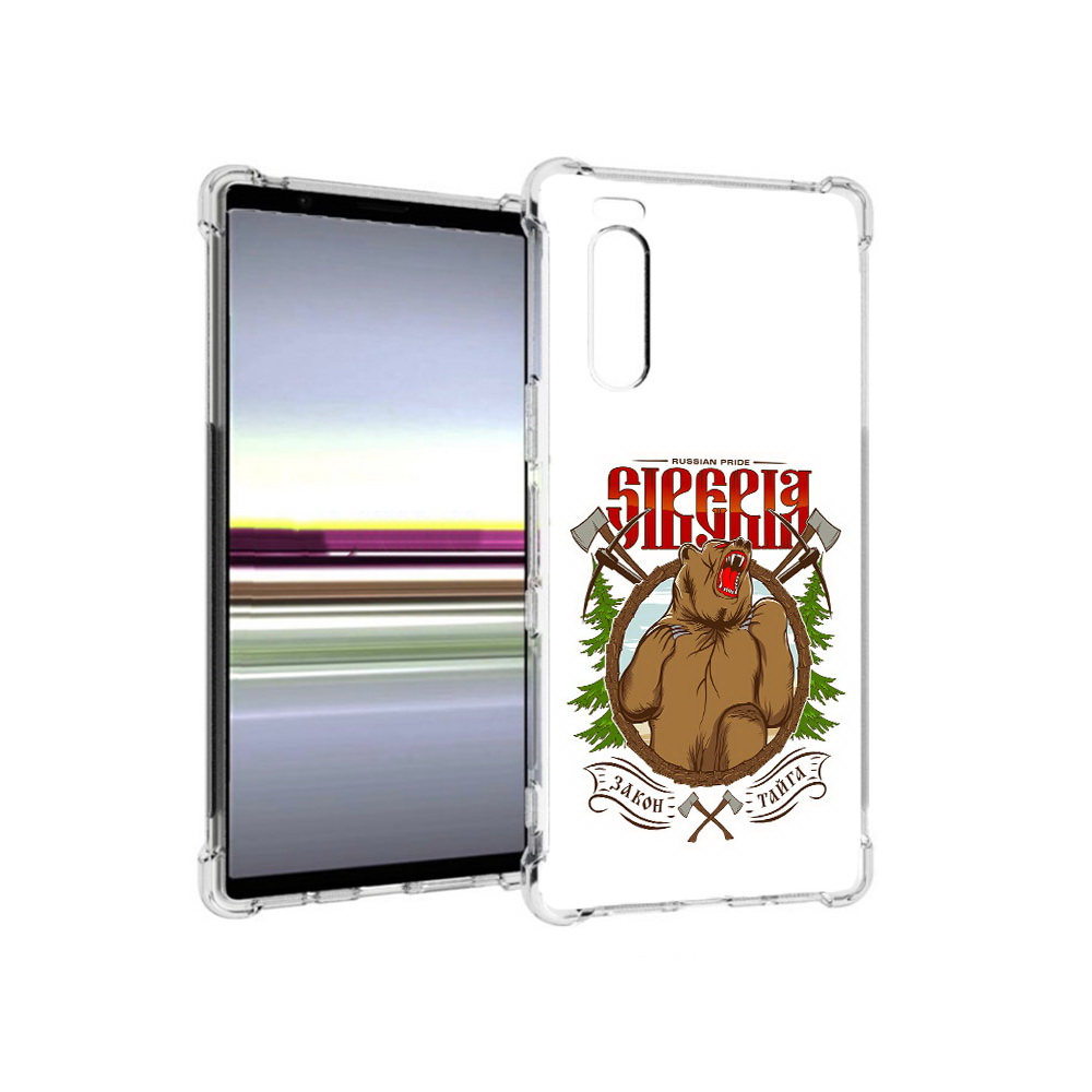 

Чехол MyPads Tocco для Sony Xperia 5 Тайга (PT139963.234.168), Прозрачный, Tocco