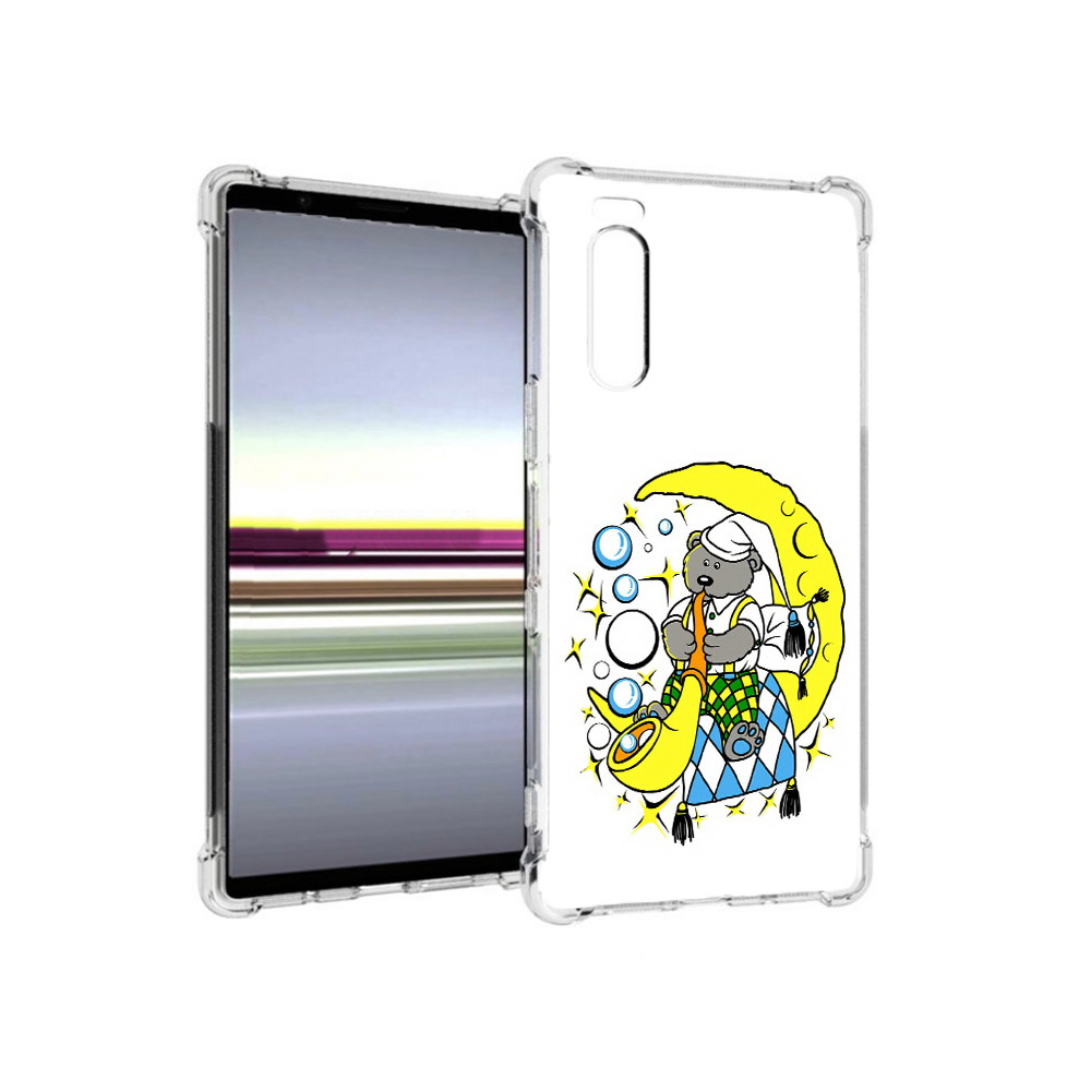 

Чехол MyPads Tocco для Sony Xperia 5 Сырная луна (PT139963.234.167), Прозрачный, Tocco