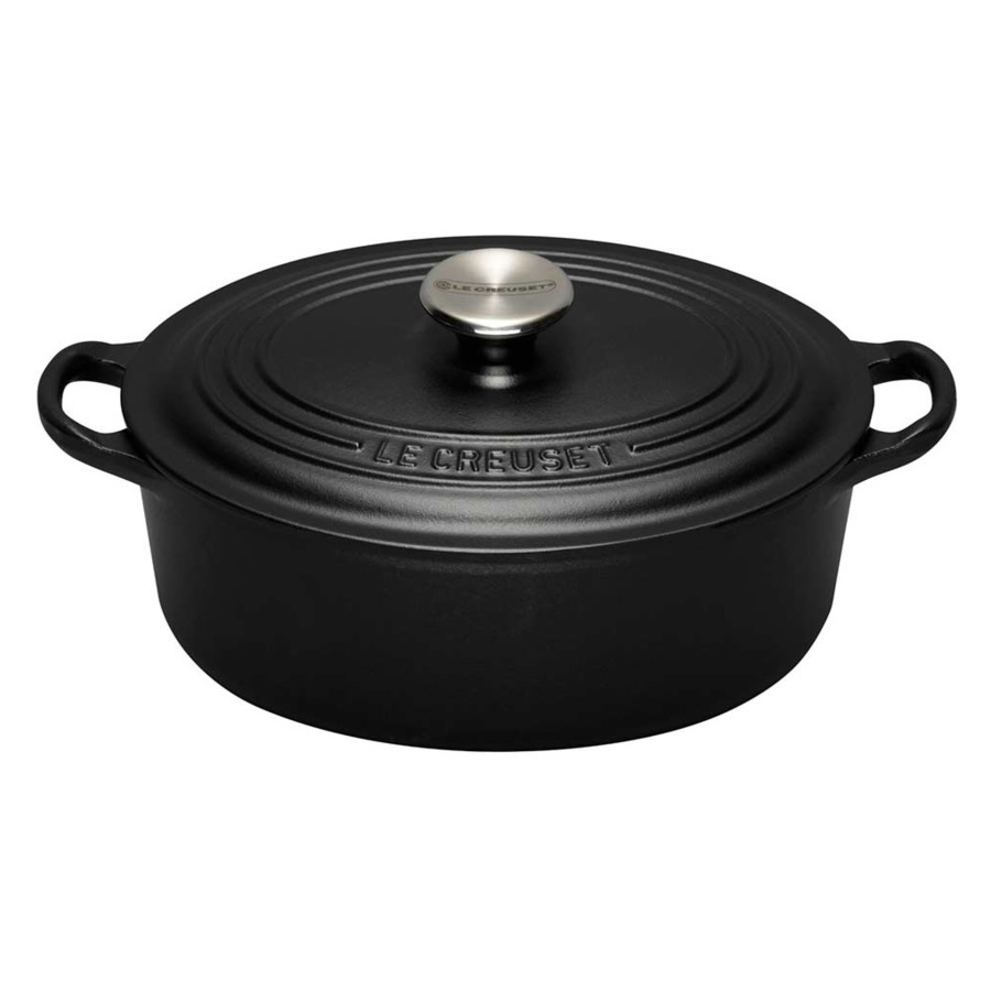 фото Утятница 31см le creuset (матовый черный)