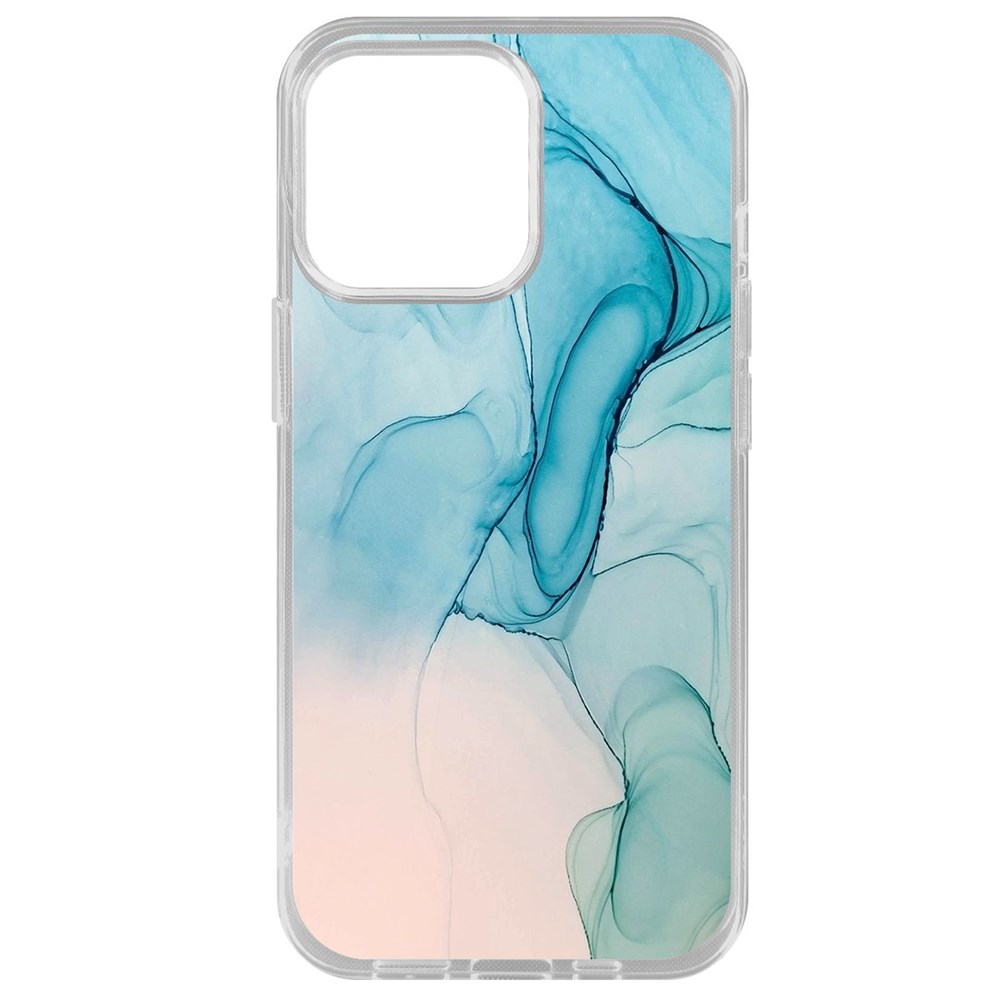 

Чехол-накладка Krutoff Clear Case Абстракт разводы для iPhone 14 Pro Max, Прозрачный