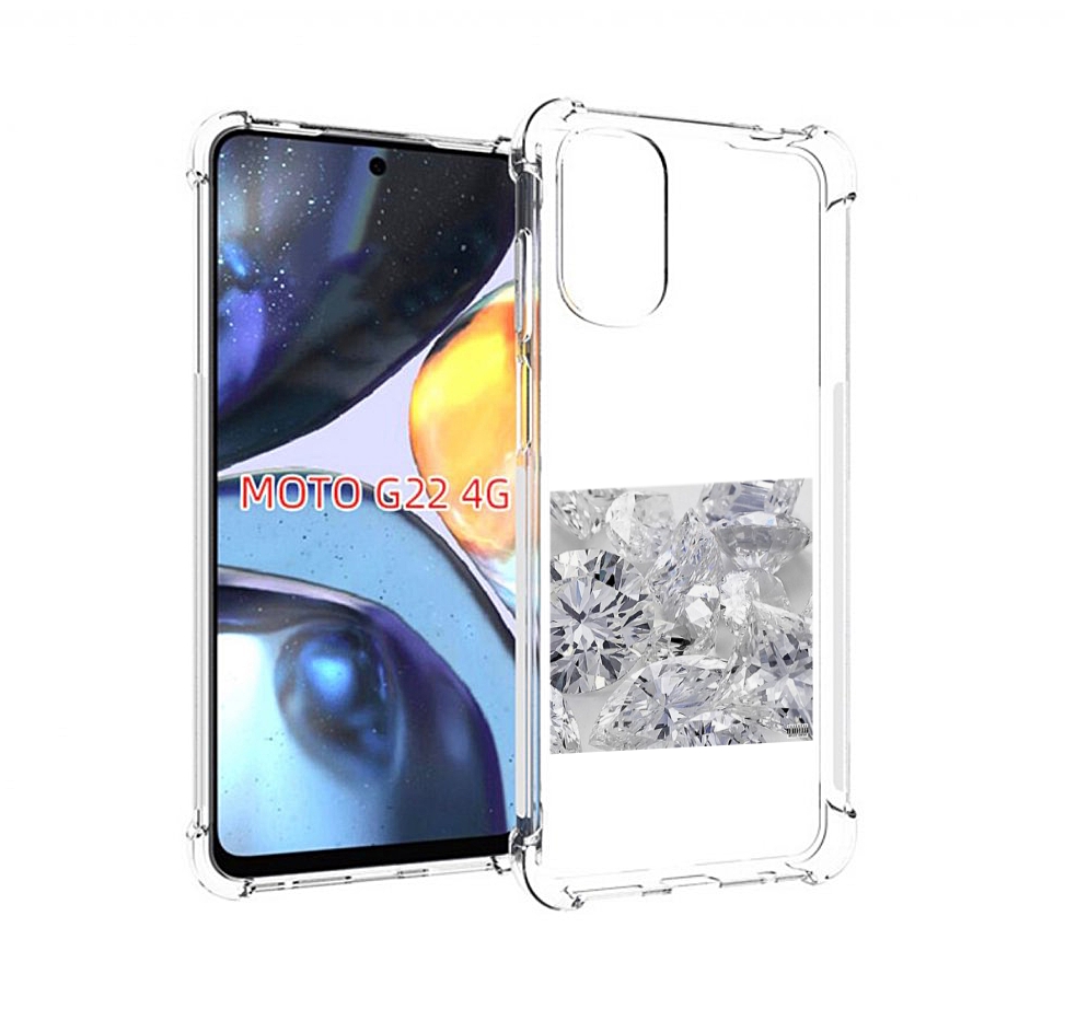 

Чехол MyPads Drake & Future - What a Time To Be Alive для Motorola Moto G22 4G, Прозрачный, Tocco