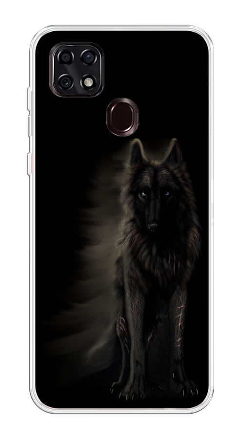 

Чехол на ZTE Blade 20 Smart "Туманный волк", Черный, 133550-1