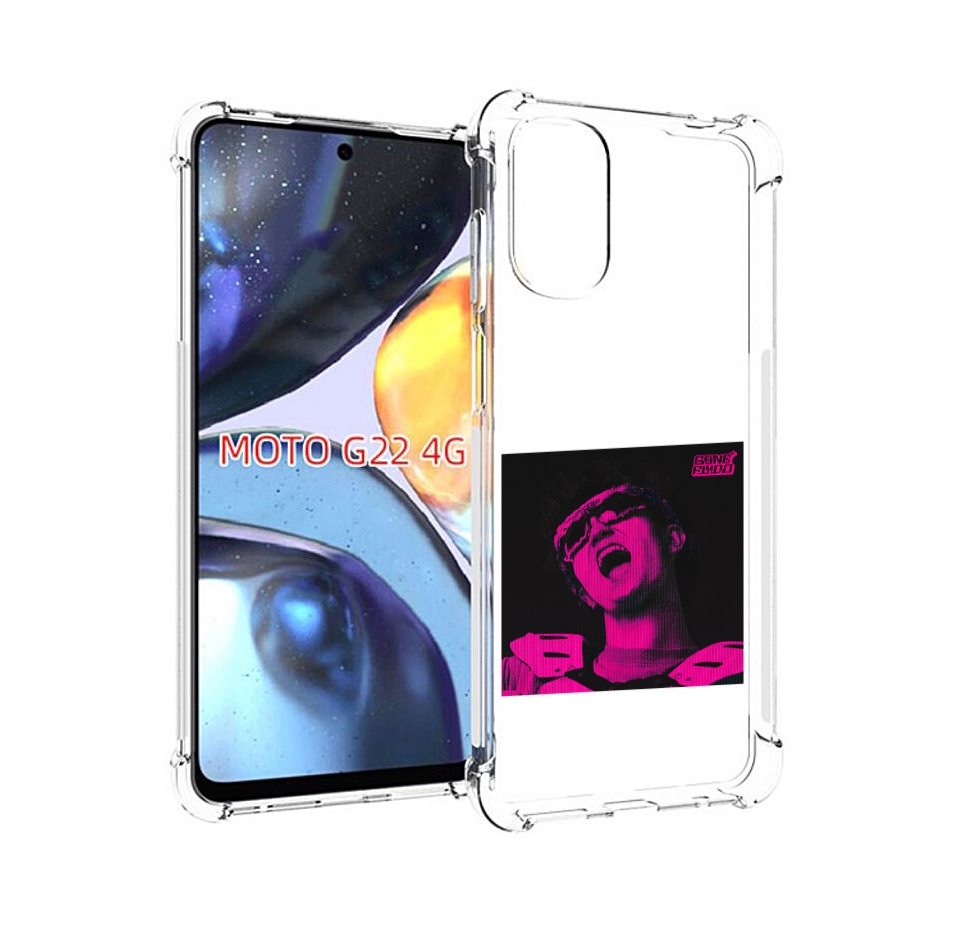 

Чехол MyPads Digital Fantazy GONE для Motorola Moto G22 4G, Прозрачный, Tocco