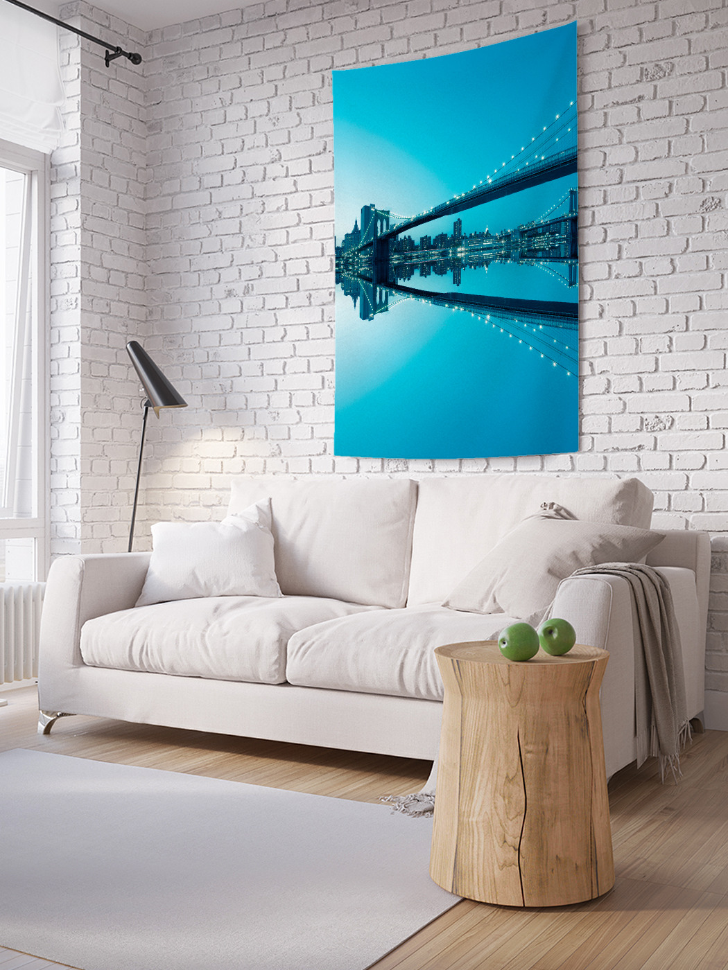 

Вертикальное фотопанно на стену JoyArty Длинные мосты 150x200 см, Длинные мосты